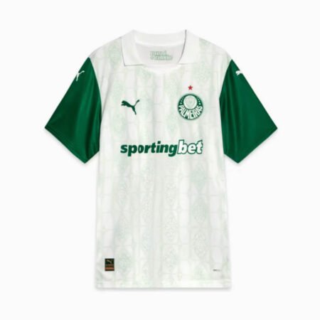 Camisa Palmeiras Branca 2025/26 Reserva Jogador