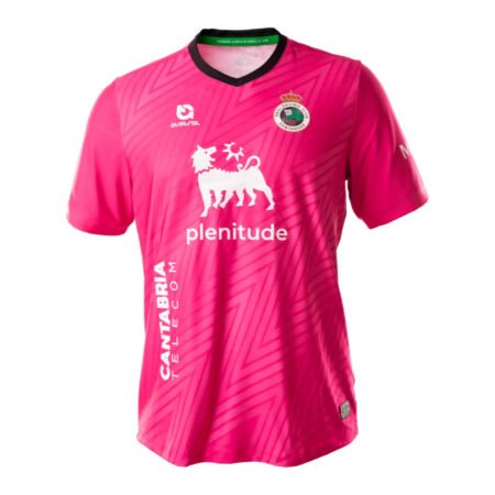 Camisa Racing de Santander Goleiro Rosa 2024/25 Masculina