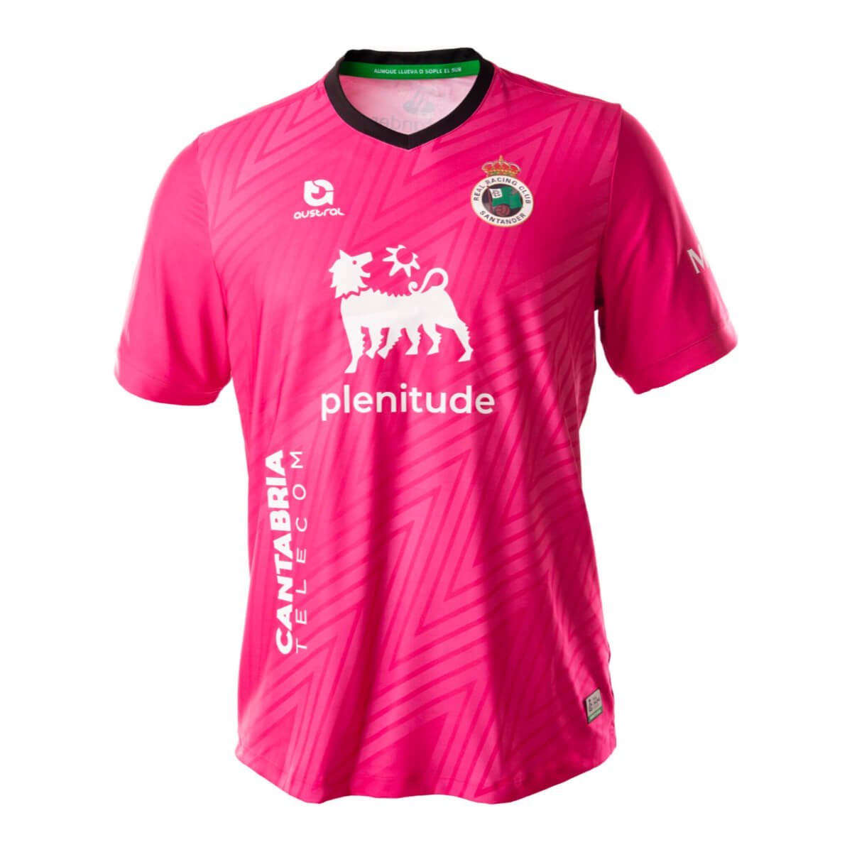 camisa-racing-de-santander-rosa-goleiro-2024-25-masculina Camisa Racing de Santander Goleiro Rosa 2024/25 Masculina
