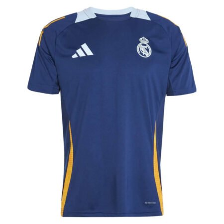 Camisa Real Madrid Treino Azul Escuro 2024/25 Masculina