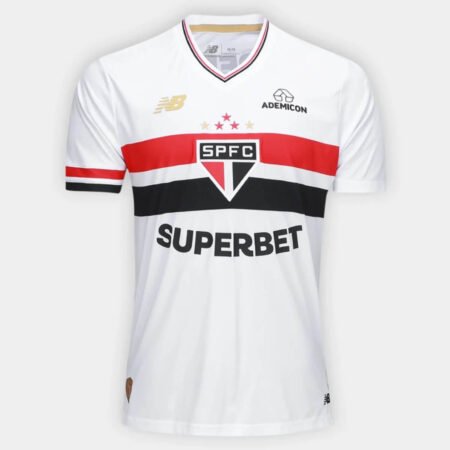 Camisa São Paulo Branca 2025/26 Titular Jogador