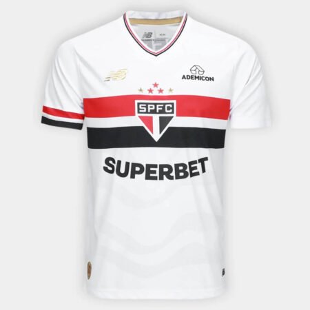 Camisa São Paulo Branca 2025/26 Masculina Titular
