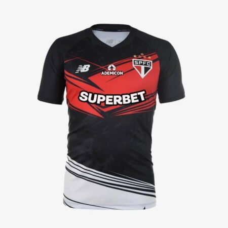 Camisa São Paulo Preta Goleiro 2025/26 Masculina