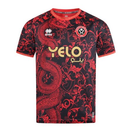 Camisa Sheffield United Ano Chinês Vermelha 2024/25 Masculina