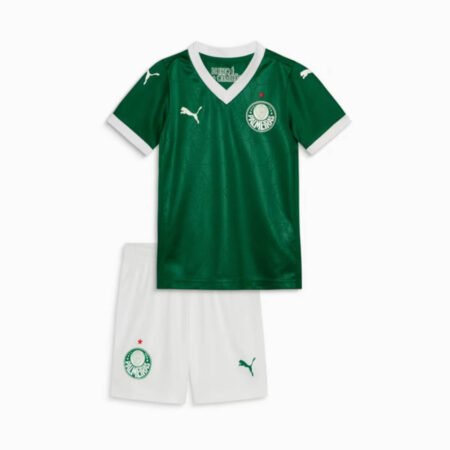 Kit Infantil Palmeiras Verde 2025/26 Titular Unissex
