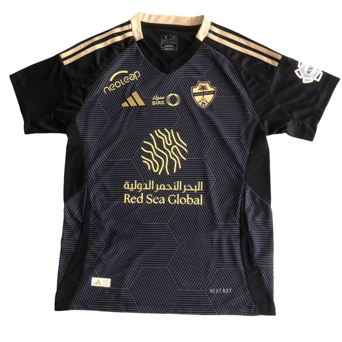 camisa-al-ahli-preta-2024-25-third-masculina Camisa Al-Ahli Preta 2024/25 Third Masculina