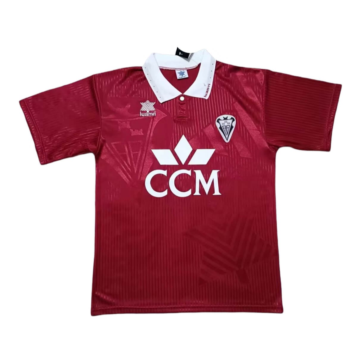 camisa-albacete-vermelha-1994-away-masculina Camisa Albacete Vermelha 1994 Away Masculina