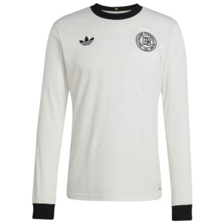Camisa Alemanha Branca Aniversário 2025/26 Adidas Originals Manga Longa