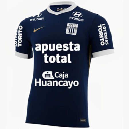 Camisa Alianza Lima Azul 2025/26 Reserva Masculina