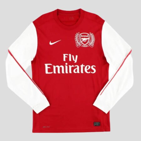 Camisa Arsenal Vermelha 2011/12 Home Maga Longa