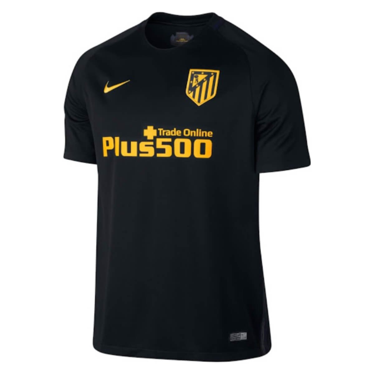 camisa-atletico-madrid-preta-2017-18-away-masculina Camisa Atlético Madrid Preta 2017/18 Away Masculina