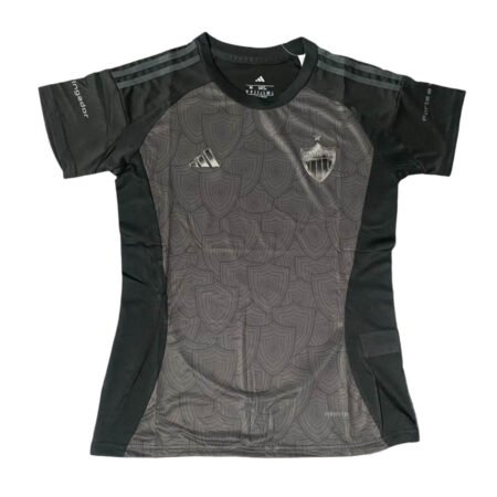 Camisa Atlético Mineiro ALL Black 2025 Galo na Veia Feminina