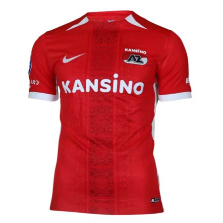 Camisa Az Alkmaar Vermelha 2024/25 Home Masculina
