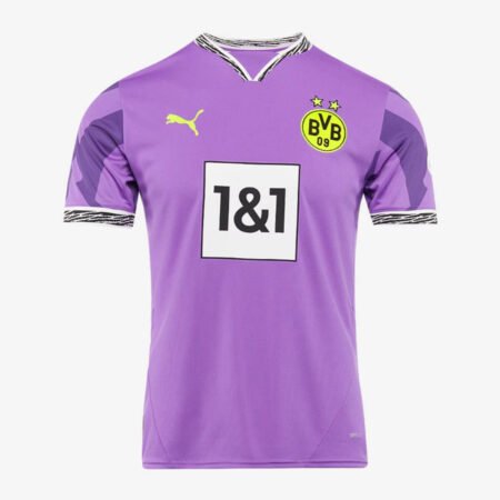Camisa Borussia Dortmund Roxo 90 Anos 2025 Masculina