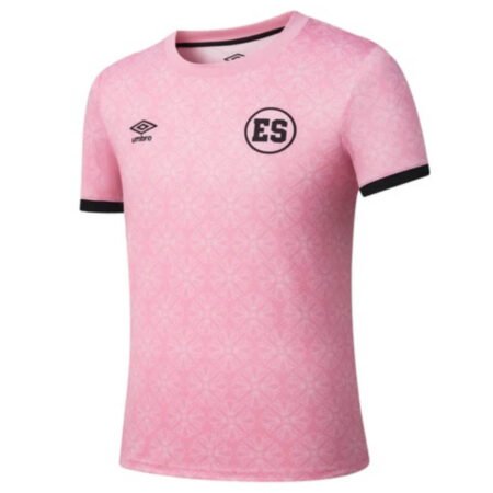 Camisa El Salvador Rosa Pré-jogo 2025/26 Masculina
