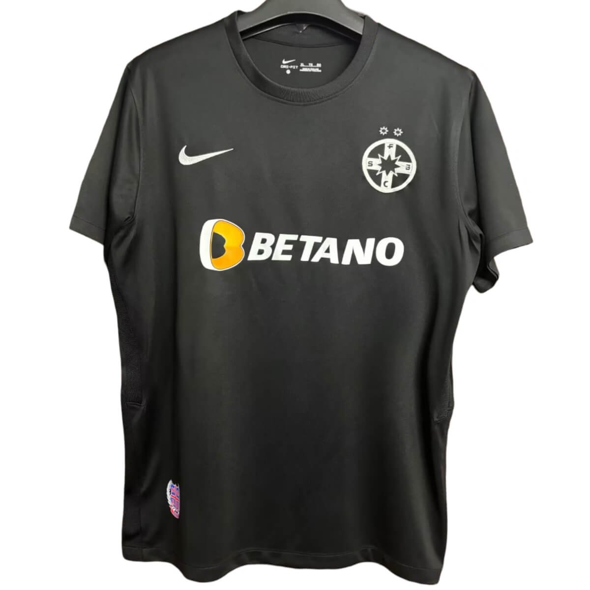 camisa-fcsb-goleiro-preta-masculina- Camisa FCSB Goleiro Preta Masculina