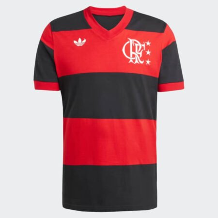 Camisa Flamengo Vermelha 1981 Adidas Originals 2025 Masculina