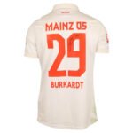 camisa-fsv-mainz-05-bege-2024-25-aniversario-polo-masculina-com-patrocinio