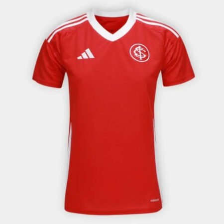 Camisa Internacional Vermelha 2025/26 Titular Feminina