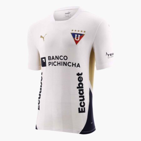 Camisa LDU Quito Branca 2025/26 Home Masculina