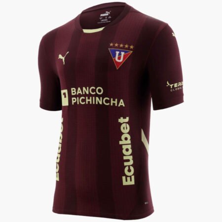 Camisa LDU Quito Vermelha 2025/26 Reserva Masculina