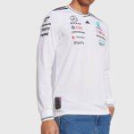 camisa-mercedes-benz-branca-f1-2025-26-adidas-manga-longa-2