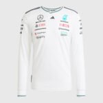 camisa-mercedes-benz-branca-f1-2025-26-adidas-manga-longa-2