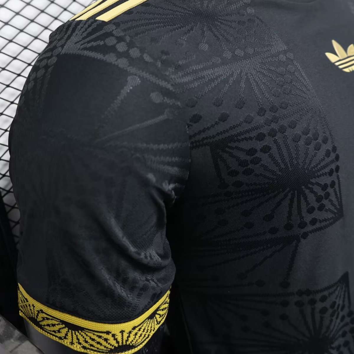 camisa-mexico-preta-2025-26-ano-do-ouro-masculina-3 Camisa México Preta 2025/26 Adidas Originals Masculina