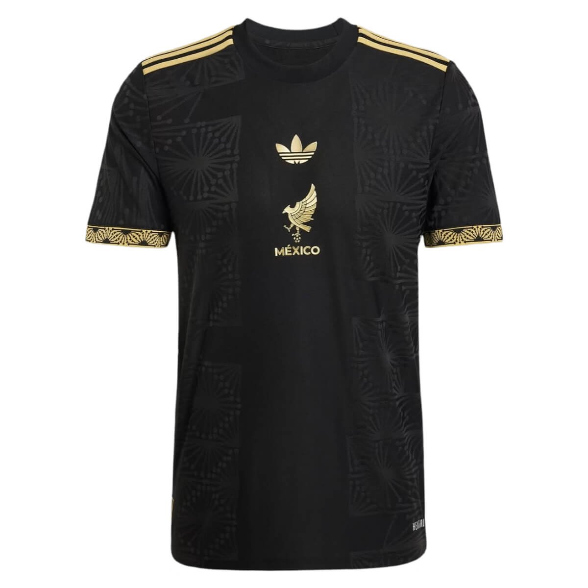 camisa-mexico-preta-2025-26-ano-do-ouro-masculina Camisa México Preta 2025/26 Adidas Originals Masculina