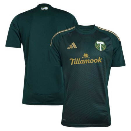 Camisa Portland Timbers Verde 2025/26 Home Masculina