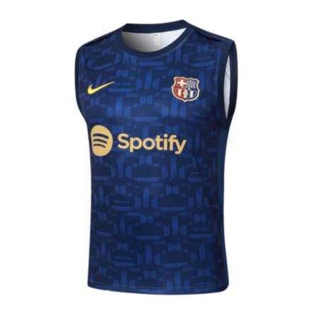 Camisa Regata Barcelona Azul Treino 2024/25 Masculina