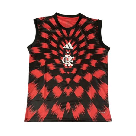 Camisa Regata Flamengo Treino Vermelha 2025/26 Masculina