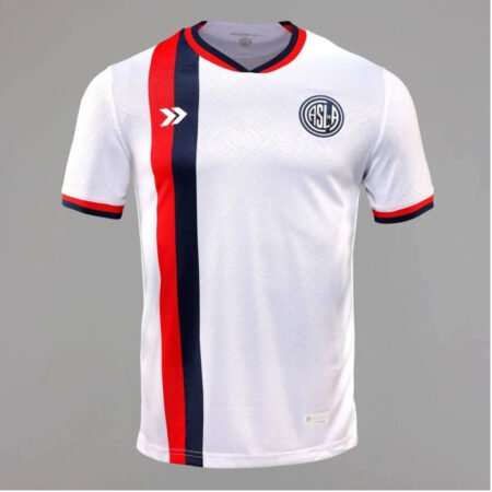 Camisa San Lorenzo Branca 2025/26 Reserva Masculina