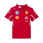 camisa-scuderia-ferrari-2025-26-vermelha-team-masculina