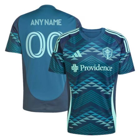 Camisa Seattle Sounders Azul 2025/26 Away Masculina