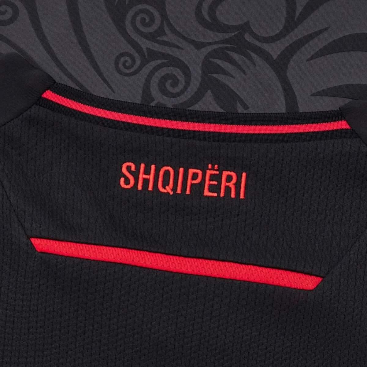 camisa-selecao-albania-preta-2025-26-third-masculina- Camisa Seleção da Albânia Preta 2025/26 Third Masculina