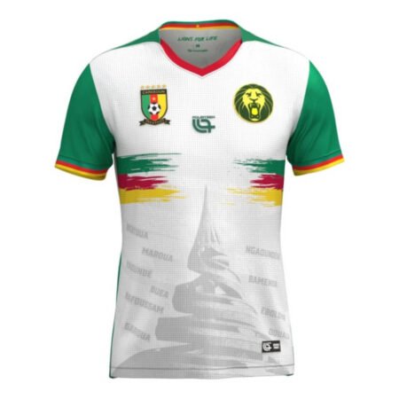Camisa Seleção Camarões Branca 2025/26 Third Masculina