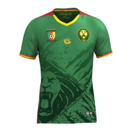 Camisa Seleção Camarões Verde 2025/26 Home Masculina