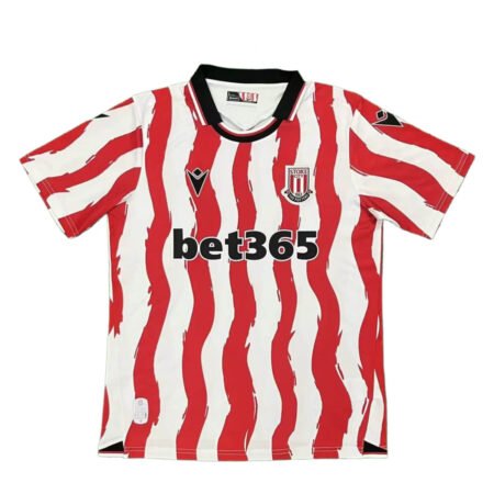 Camisa Stoke City Vermelha 2025/26 Home Masculina