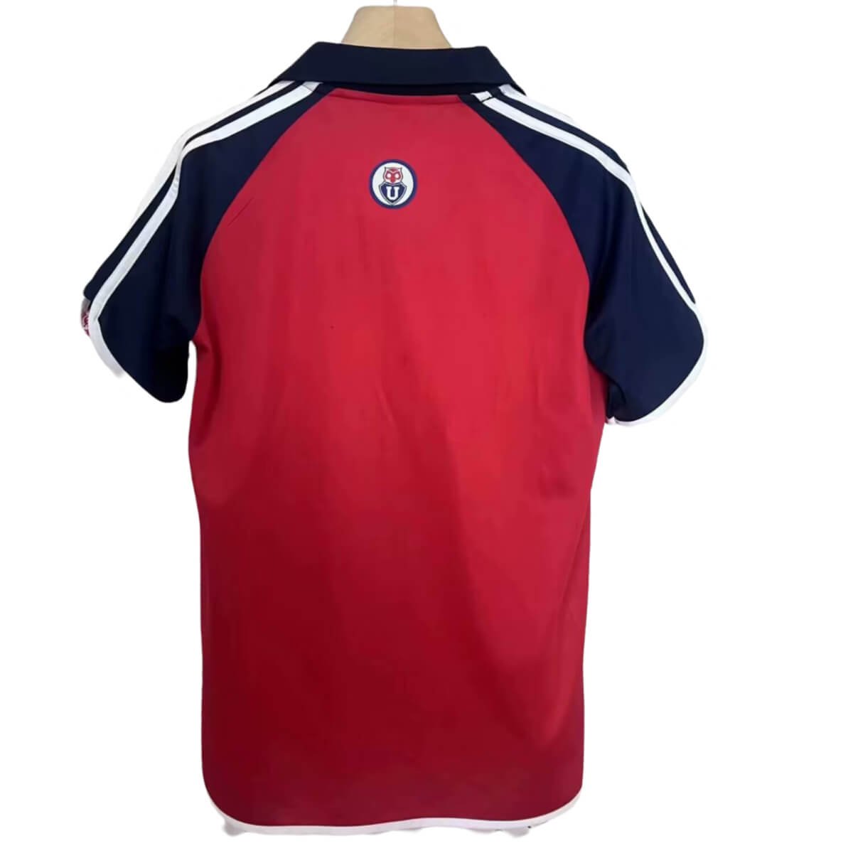 camisa-universidad-de-chile-2001-away-vermelha-lg- Camisa Universidad de Chile 2001 Away Vermelha LG Masculina