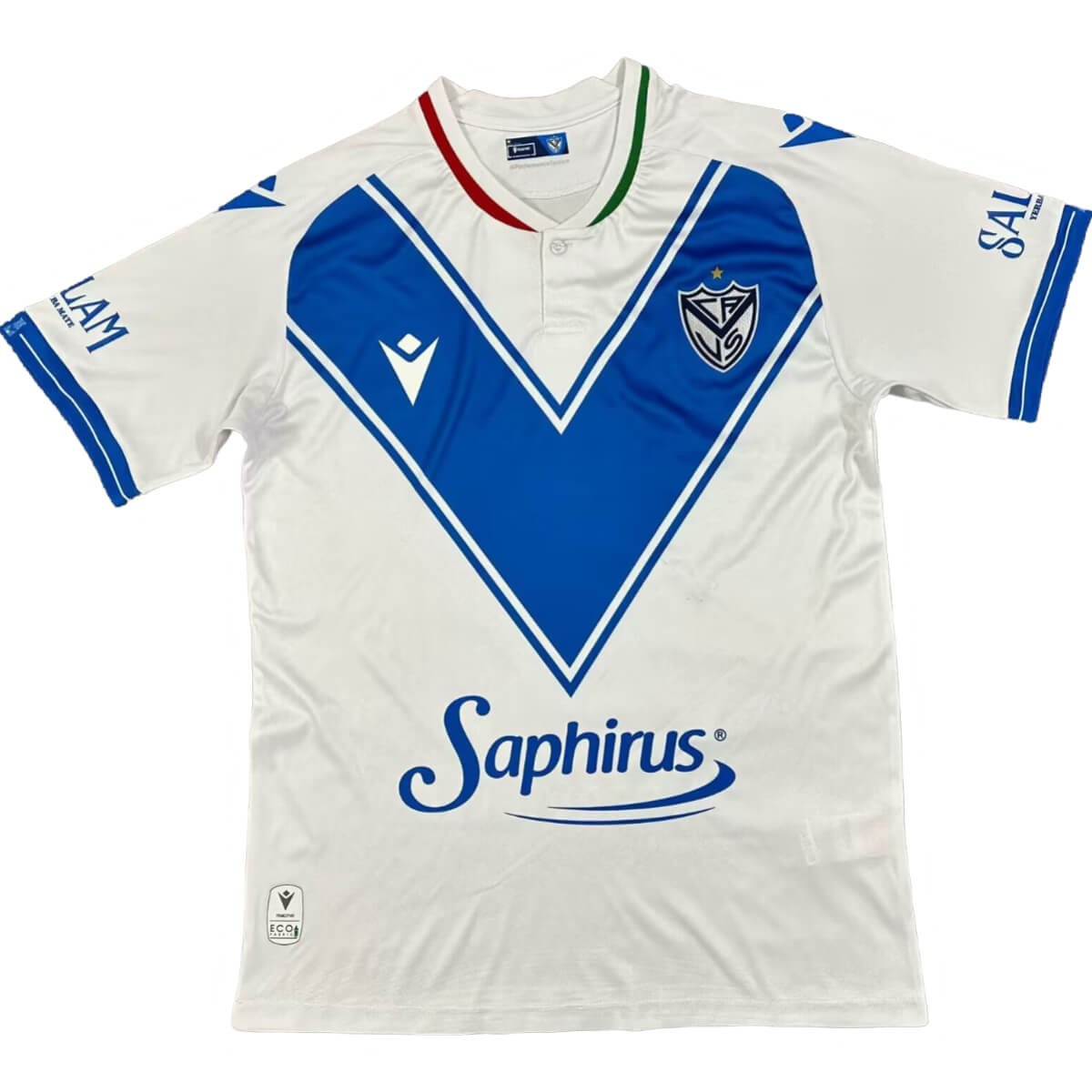 camisa-velez-sarsfield-branca-2025-26-titular-masculina- Camisa Vélez Sarsfield Branca 2025/26 Titular Masculina