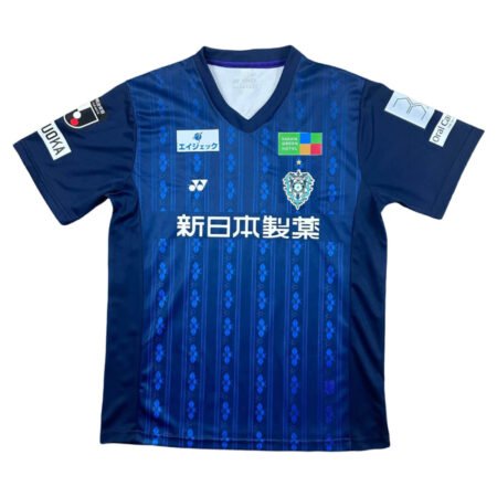 Camisa Avispa Fukuoka Azul 2025/26 Home Masculina