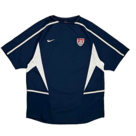 Camisa Estados Unidos Azul 2002 Nike Away Masculina