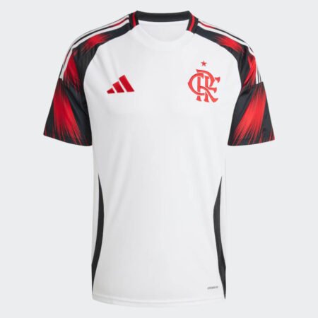 Camisa Flamengo Branca 2025/26 Reserva II Masculina