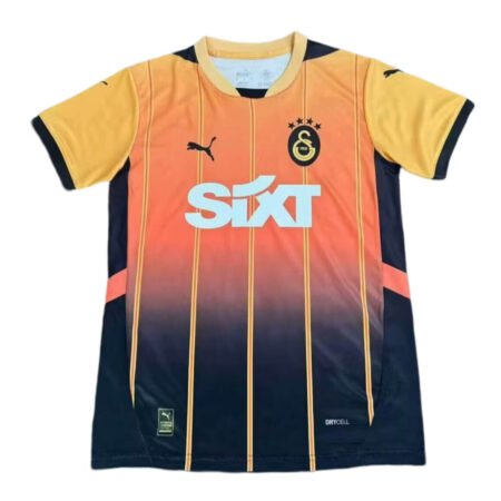Camisa Galatasaray Laranja Azul 2025/26 Masculina