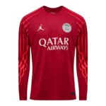 camisa-goleiro-psg-vermelha-2025-26-manga-longa