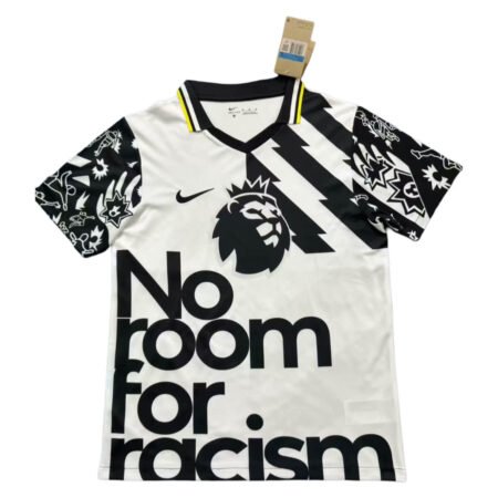 Camisa No Room For Racism Preta/Branca Premier League