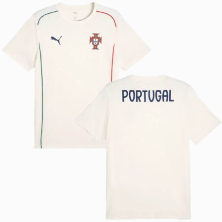 Camisa Portugal Bege Treino 2025/26 Masculina