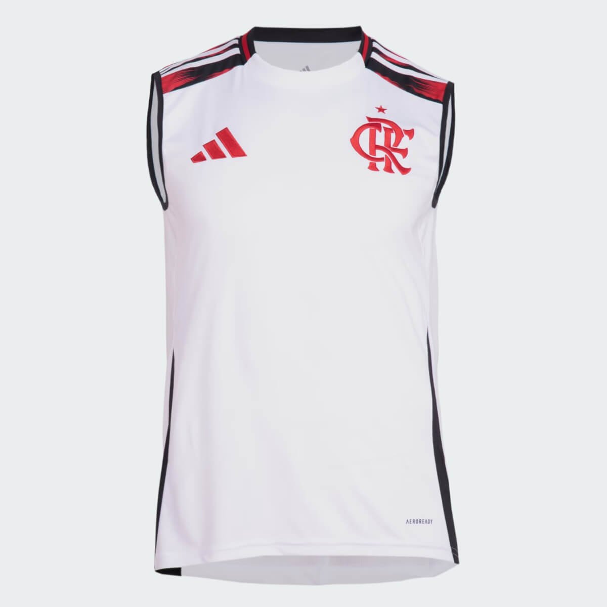 camisa-regata-flamengo-branca-2025-26-reserva-ii-masculina Camisa Regata Flamengo Branca 2025/26 Reserva II Masculina