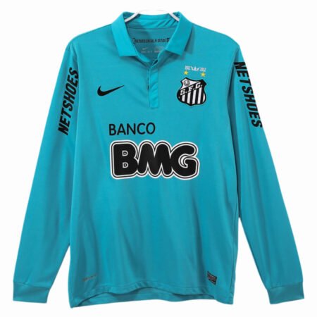 Camisa Santos FC Azul 2012/13 Third Manga Longa